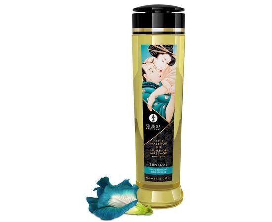 Массажное масло Sensual с цветочным ароматом - 240 мл., фото 
