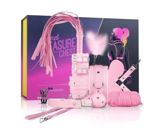 Розовый эротический набор Pink Pleasure, фото 