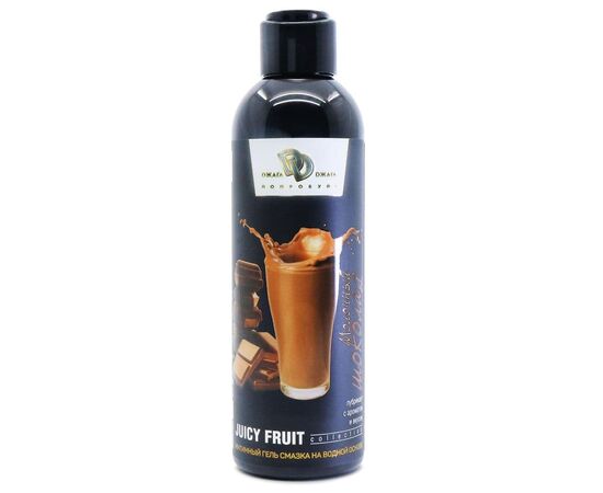 Интимный гель-смазка JUICY FRUIT с ароматом молочного шоколада - 200 мл., фото 