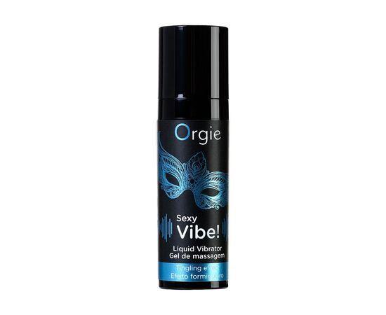 Гель для массажа ORGIE Sexy Vibe Liquid Vibrator с эффектом вибрации - 15 мл., фото 