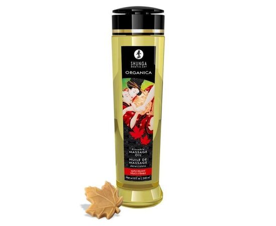 Массажное масло с ароматом кленового сиропа Organica Maple Delight - 240 мл., фото 