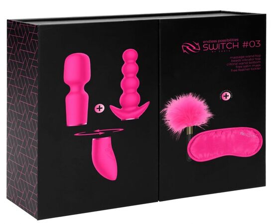 Эротический набор Pleasure Kit №3, Цвет: розовый, фото 