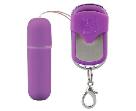 Фиолетовый вибростимулятор  Remote Vibrating Bullet, фото 