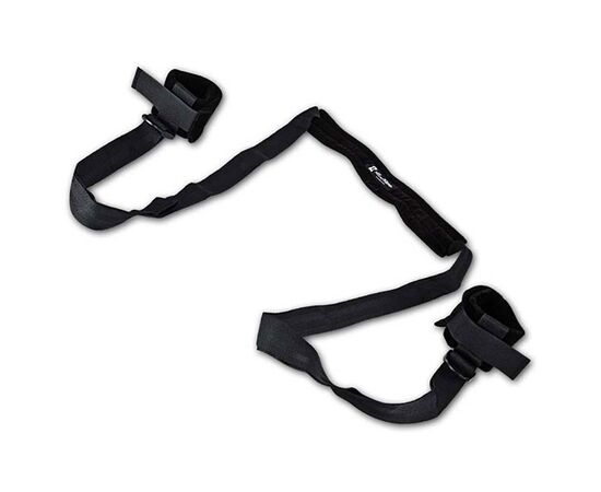 Черная поддержка с подкладкой для комфорта шеи с манжетами на лодыжки, фото 