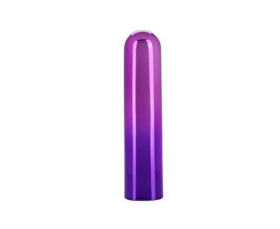 Гладкий мини-вибромассажер Glam Vibe - 9 см., Цвет: фиолетовый, фото 