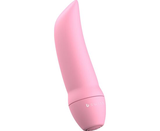 Вибропуля Bmine Basic Curve - 7,6 см., Цвет: розовый, фото 