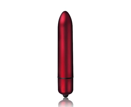 Красный мини-вибратор Rouge Allure - 16 см., фото 