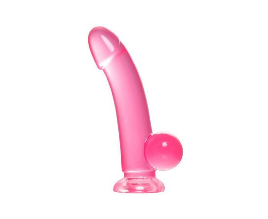 Розовый реалистичный фаллоимитатор Fush - 18 см., фото 