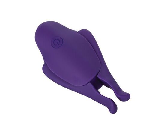 Фиолетовые виброзажимы для сосков Nipple Play Rechargeable Nipplettes, Длина: 7.00, Цвет: фиолетовый, фото 