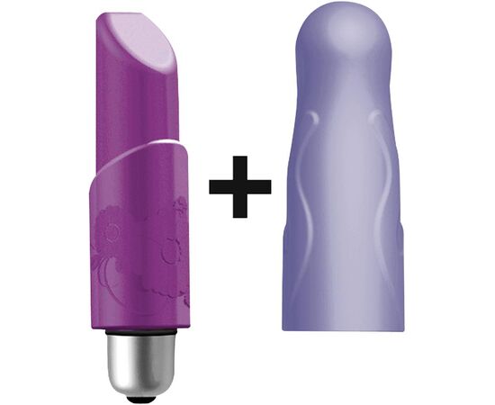 Фиолетовый вибронабор Joystick Ladylike, Длина: 8.10, Цвет: фиолетовый, фото 