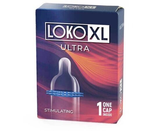 Стимулирующая насадка на пенис LOKO XL ULTRA, фото 