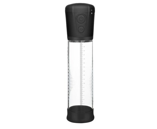 Прозрачная автоматическая вакуумная помпа для пениса Automatic Penis Pump, фото 