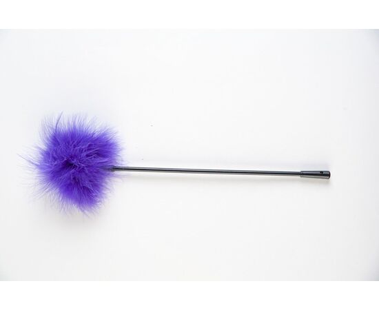 Щекоталка с фиолетовым пушком на кончике, фото 