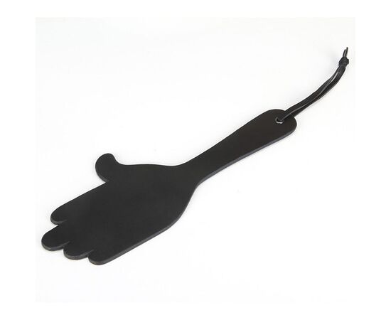 Черная шлепалка в виде руки Give Me Five Paddle - 34 см., фото 